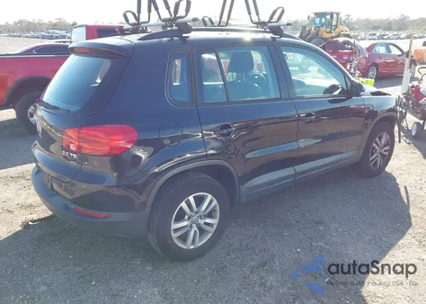 2015 Volkswagen Tiguan S из США, поврежденный, VIN WVGAV7AX5FW607894